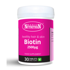 BASIC NUTRITION BIOTIN, 30 TABLETS