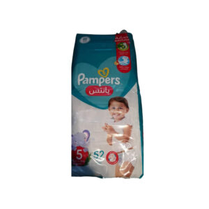 PAMPERS SIZE 5, 52 PANTS
