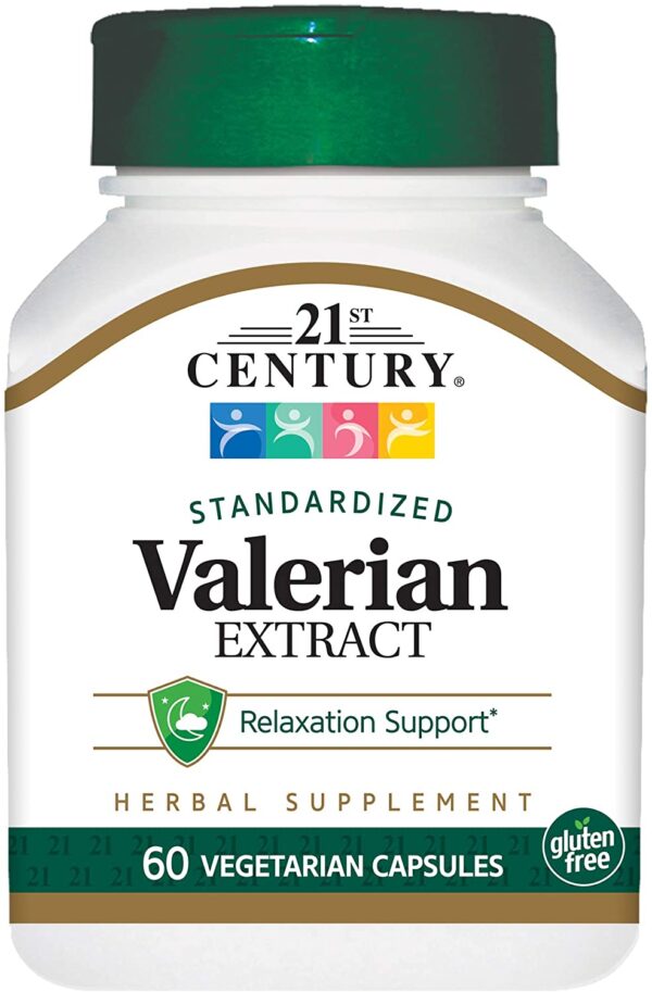 21ST CENTURY VALERIAN EXTRACT, 60 CAPSULES