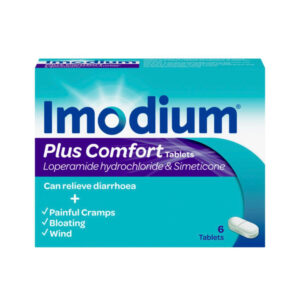 IMODIUM PLUS COMFORTS MULTI-SYMPTOM RELIEF