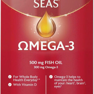 SEVEN SEAS OMEGA-3 500MG FISH OIL 300MG OMEGA-3