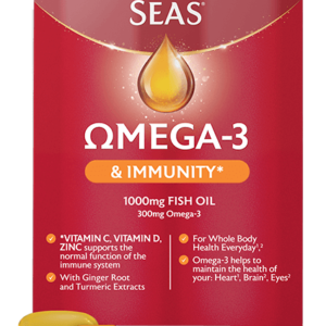 SEVEN SEAS OMEGA-3 & IMMUNITY 1000MG FISH OIL