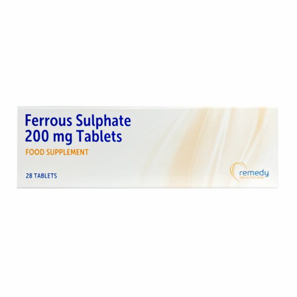 FERROUS SULPHATE 200MG TABLETS (REMEDY)