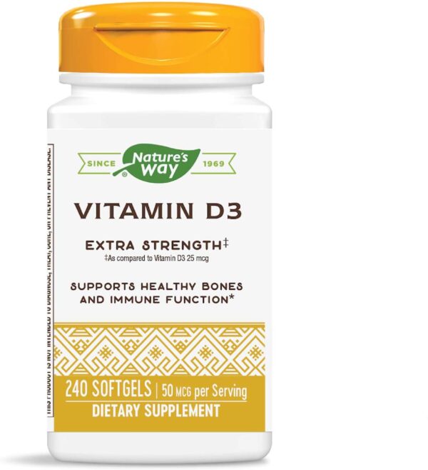 NATURE?S WAY VITAMIN D3 EXTRA STRENGTH