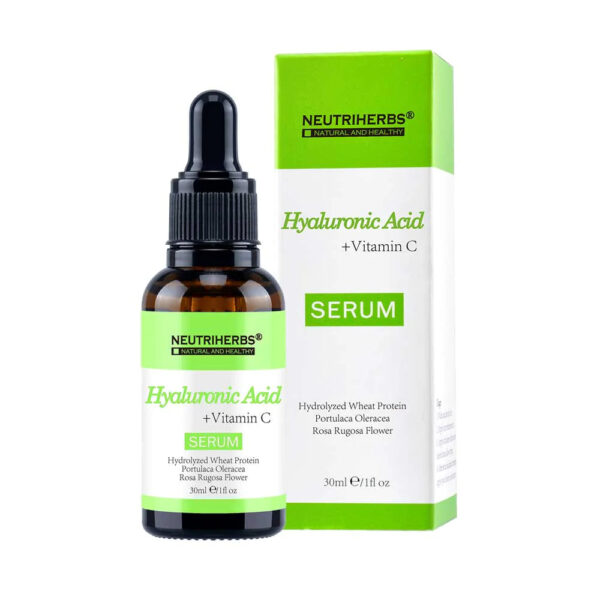 NEUTRIHERBS HYALURONIC ACID + VITAMIN C SERUM 30ML