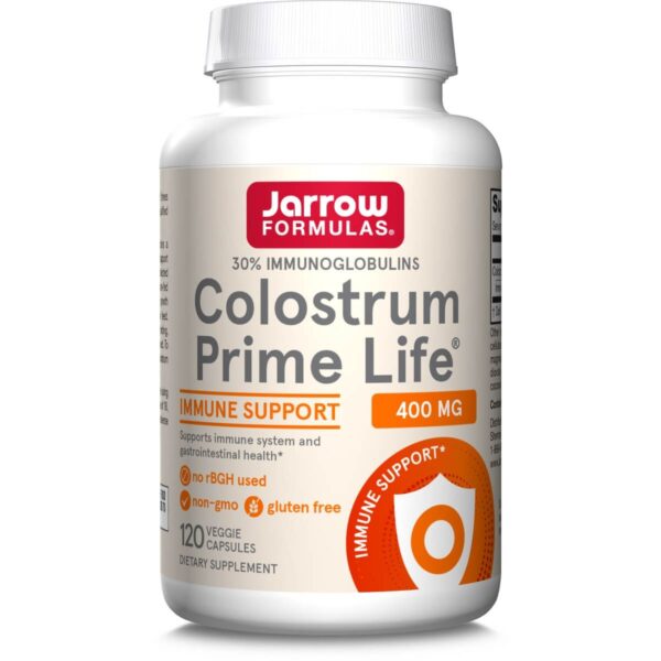 Jarrow Formulas Colostrum Prime Life 400mg 120 Veggie Capsules