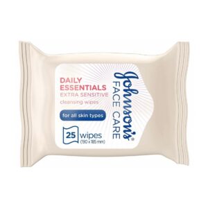 Johnson's Micellar Wipes Extra Sensitive For All Skin Types - 25 Pieces