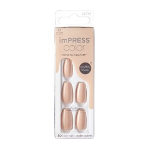 Kiss Impress Color 506 Latte Nails - 86739