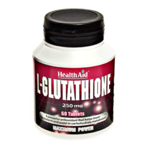 HealthAid L-Glutathione 250mg -60 Tablets