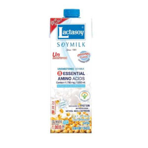 Lactasoy Soymilk Unsweetened - 1L