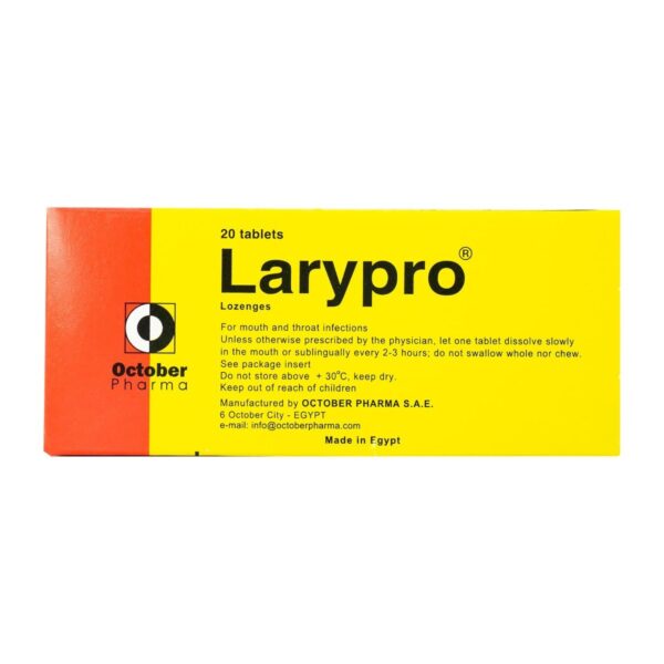 Larypro - 20 Lozenges