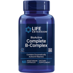 Life Extension BioActive Complete B-Complex 60 Vegetarian Capsules