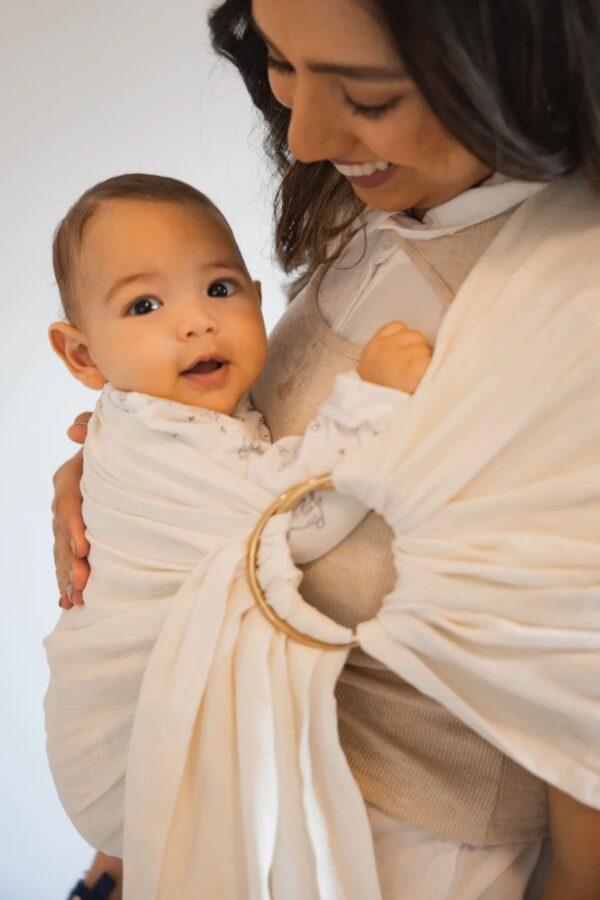 Little B Ellie Wrap Sumaya Sling - White