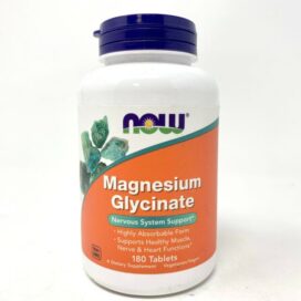 Now Magnesium Glycinate 200mg Tabs 180?s