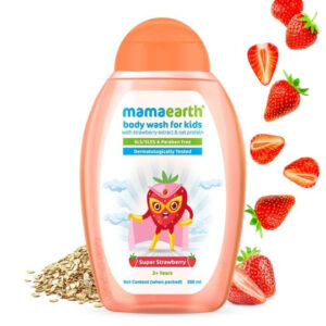Mama Strawberry Body Wash For Kids - 300Ml