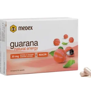 Medex Guarana Natural Energy 30 Capsules