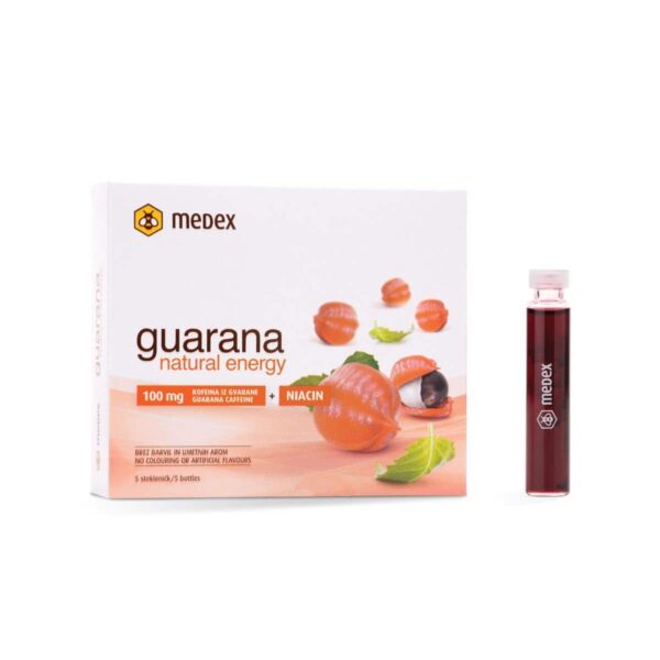 Medex Guarana Natural Energy 5 Bottles