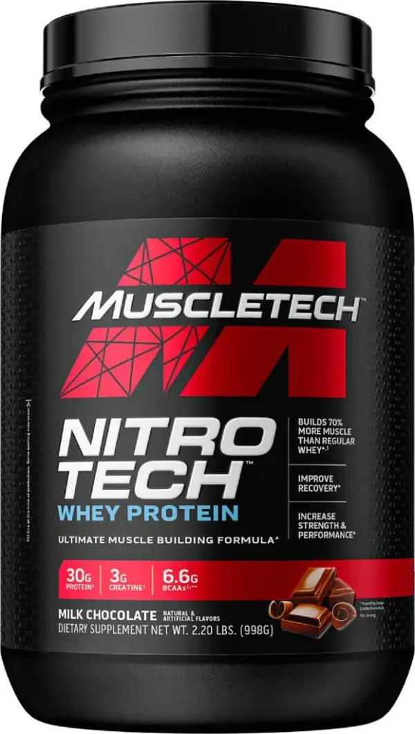 Muscletech Nitrotech Milk Chocolate 2.2lbs (998g)