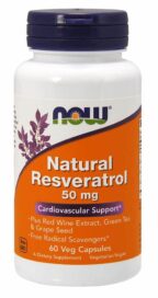 Now Natural Resveratrol 60?s