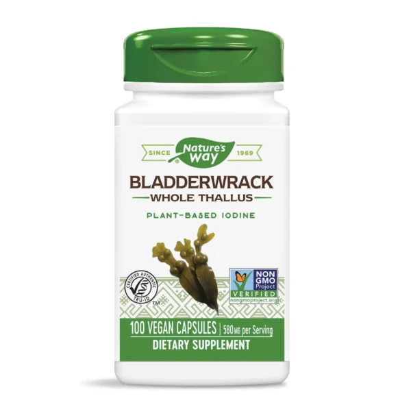 Nature'S Way, Bladderwrack Herb, 100 Vcaps