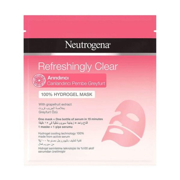 Neutrogena Refreshing Clear Pink Grapefruit Hydrogel Sheet Mask - 30ml
