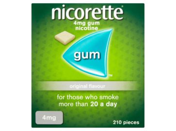 Nicorette Gum Original 4mg 105?s