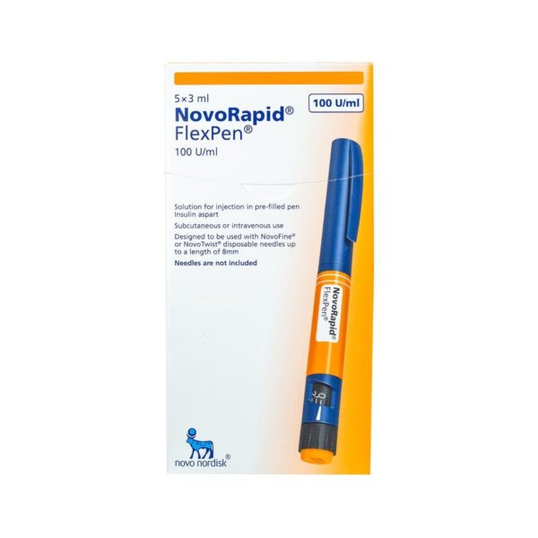 Novorapid Flexpen 100 IU-ml 3 ml - 5 Pens