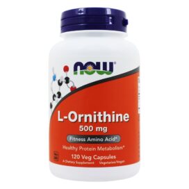 Now L Ornithine 500mg Caps 120?s