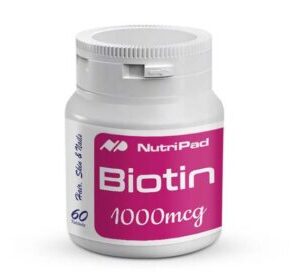 Nutripad Biotin 1000mg Tablets 60?s