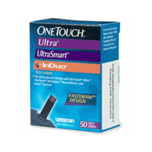 One Touch Ultra Glucose Test Strips Box of 50
