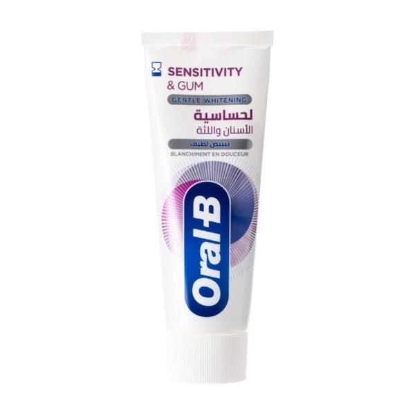 Oral-B Sensitivity & Gum Gentle Whitening Toothpaste ? 75ml