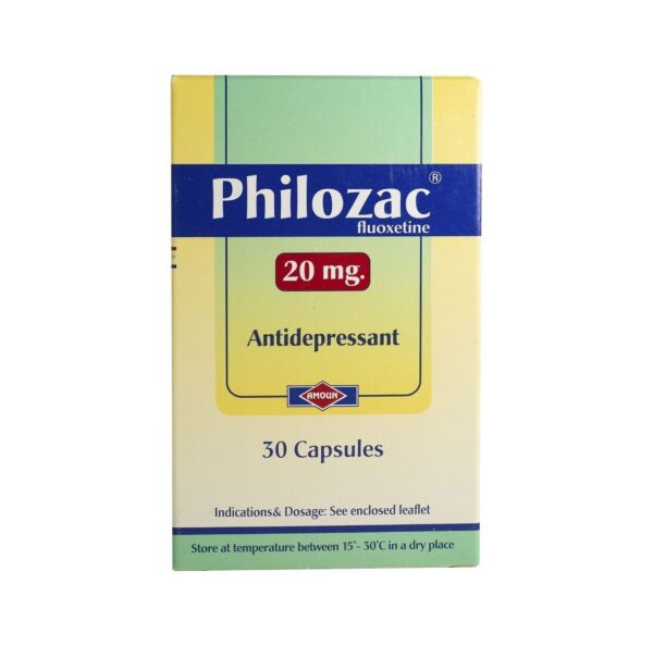 Philozac 20 mg - 30 Capsules