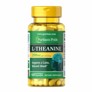 Puritan?s Pride L-Theanine 200mg ? 60 Caps
