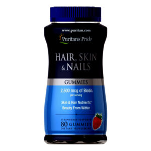 Puritans Pride Hair, Skin, Nails Gummies 2500mcg 80gummies