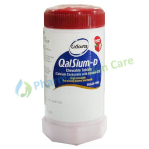 Qalsium D Strawberry Tablet