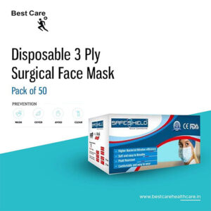 Best Care Safeshield Disposable Face Mask -50pcs