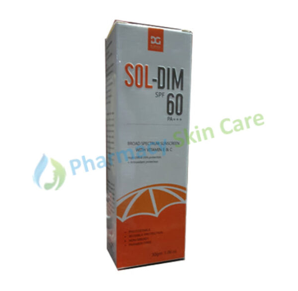 SOL-DIM SPF 60 Sunblock