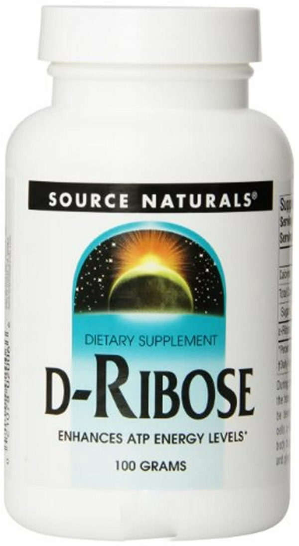 Source Naturals D-Ribose 100 Gm Powder
