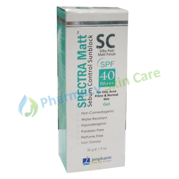 Spectra Matt SC SPF 40 Gel 30g