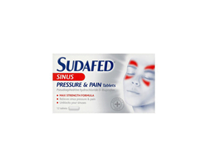 Sudafed Sinus Pressure & Pain Tabs 12?s