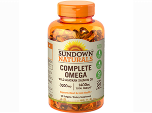 Sundown Complete Omega 1400mg Softgels 90?s