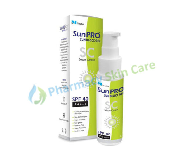 SunPRO SC Gel SPF 40 P++