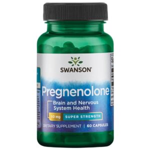 Swanson Super-Strength Pregnenolone 50mg 60 Capsules