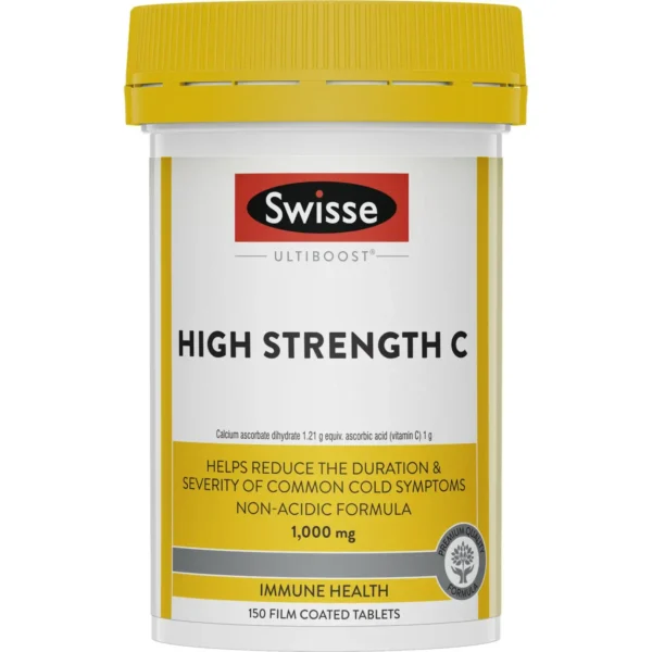 Swisse Ultiboost High Strength Vitamin C 150 Tablets