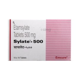 Sylate [Ethamsylate] 500Mg Tabs 18?S