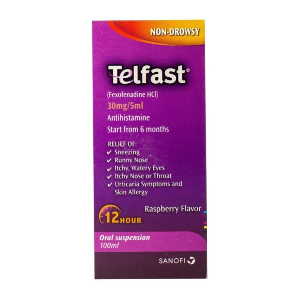 Telfast 6 mg-ml Suspension - 100 ml