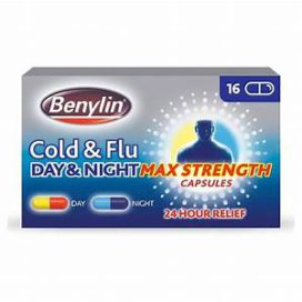 Benylin Cold and Flu Day and Night Max Strength Caps 16?s