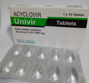 Acyclovir Tablets 400Mg- treats infections