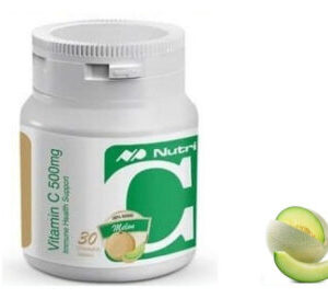 Nutripad Vitamin C 500mg Chew Melon Tablets 30?s