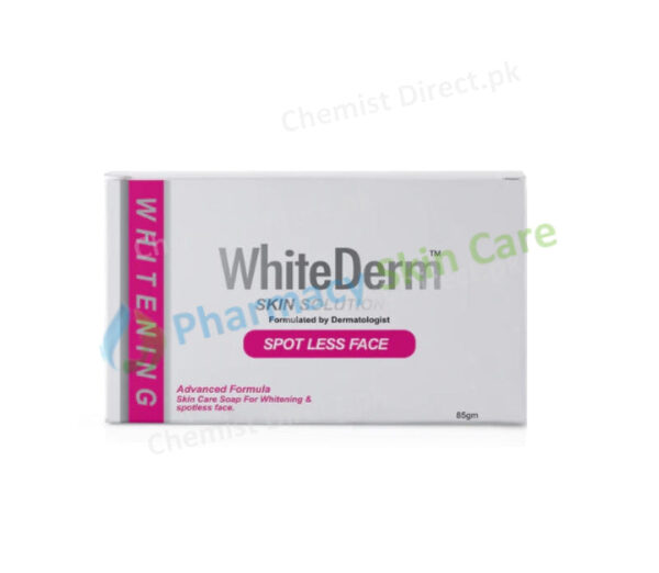 WhiteDerm Whitening Skin Solution Soap 85gm